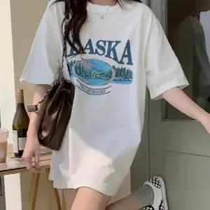 여성 레터링 포근 오버핏 반팔티 1P 여름 데일리