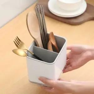 ( )3단 물빠짐 수저통 업소용수저함 주방수저통 심플수저함 수저보관함 가정용수저통 숟가락통 씽크대수저