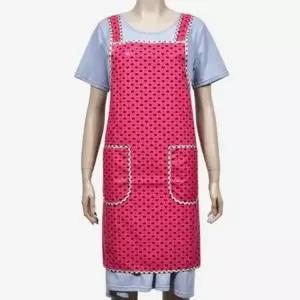 하트 도트 방수 앞치마 H형앞치마 방수코팅앞치마 데일리앞치마