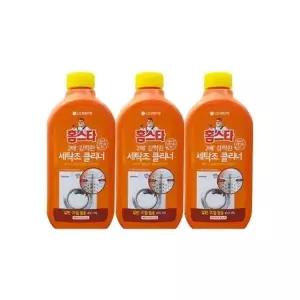 홈스타 퍼펙트 세탁조 클리너 450ml x3개 세탁조 세정제