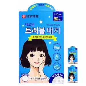 일양약품 네오덤 트러블 패치 투명 10mm 80매입 3개