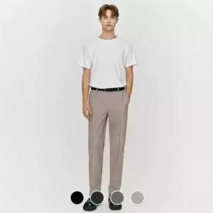 지오다노 남자바지 여성바지 남성 테이퍼드핏 히든밴딩 쿨 아이스 사방스판 슬랙스 115515 LE1219440766