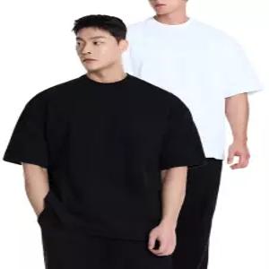 SET 퍼펙트 특양면 오버핏 숄더 2중절개 무지 반팔 티셔츠_7Color
