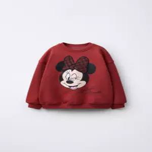 자라 ZARA MINNIE MOUSE ⓒ DISNEY 스웨트셔츠 - 레드 6061645600 938759