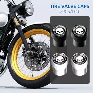 바이크 오토바이 밸브 커버 특수 휠 타이어 부품 밸브 스템 캡 커버 액세서리 Harley Davidson 1250 PA1250