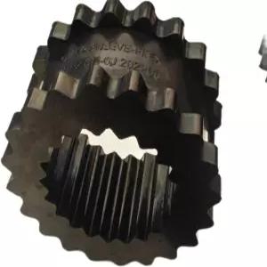 6JE 커플링 슬리브 엘라스토머 Flex Gear 솔리드 디자인 외경 3.75 길이 1.875 토크 450 in-LB 회전수 6000