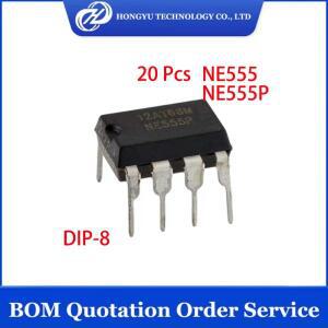 20개/몫 NE555 IC OSC 단일 타이머 100KHZ 8-DIP 10mA