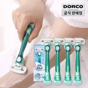 [도루코] 샤이 크리미 바디면도기 4세트/제모