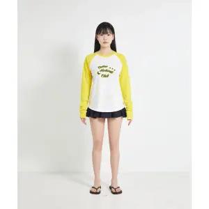 COTTONREBIRTHCLUB 문스타 나그랑 티셔츠 (옐로) 2300396