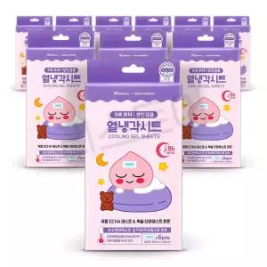 카카오프렌즈 어피치 열냉각시트 6매 10개 쿨시트