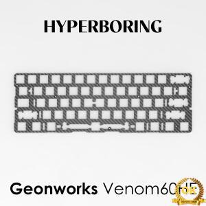 Geonworks Venom 60HE 키보드 플레이트 FR4 알루미늄 PC 사운드 폼 팩