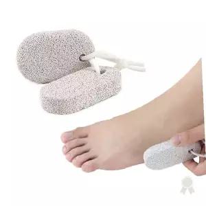 발뒤꿈치 갈라진 피부 매끈하게 각질 연마 풋케어 경석 스크럽 도구