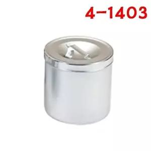고품질 스폰지캔 3호 4-1403 120x115mm X 2개 스텐 알콜솜통 탈지면캔 밧드 솜통 거즈통 거즈캔 W404B3C