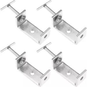 ECSiNG 4PCS 헤비 듀티 C-클램프 304 스테인리스 스틸 목공 고정 65mm 광턱 개방 타이거 가정용 자동차
