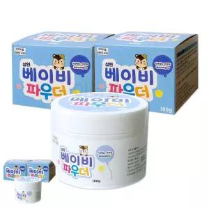 파우더 삼현 토닥 베이비파우더 x 100g 3개