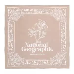 내셔널지오그래픽 NATIONALGEOGRAPHIC N265AAC070 그래픽 반다나 BEIGE 1109253