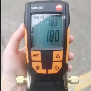 Testo 552/552i 디지털 진공 모니터 음압계 에어컨 진공 압력계 게이지 전자식