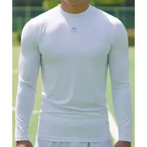 NINETY PLUS 에센셜 컴프레션 언더셔츠 - 화이트 2307208