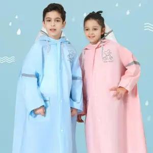 우비 레인코트 비옷 아동 주니어 후드 모자 경량 우비