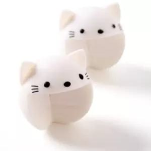 MXY 안전 충돌 방지 모서리 보호대 부드러운 실리콘 두꺼운 각도 테이블 책상 커버 패드 팩 2개 흰색