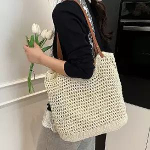 뜨개 네추럴 숄더백 여름 데일리 가방 니트가방 여름가방 휴양지가방 네트백 그물백
