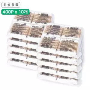 사우나 나무 유아 면봉 고급 위생 4000P 100Px40개 4p중포장