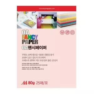 두성 OA 팬시페이퍼 A4 P05 분홍색 분홍색 (W1EA254)