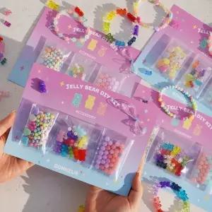 젤리곰 비즈팔찌만들기 X3 대용량 DIY 세트 4종 키트 악세사리부자재 여성팔찌 집콕취미