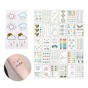 타투스티커 C SET (30P) 타투 문신 패션타투 타투필름 헤나 (WE3CCA0)