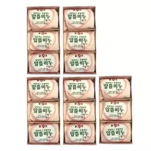 체리블라썸향 140gx 3개입 X 5개 알뜰비누 데일리 향이좋은 얼굴비누 (WB66E24)