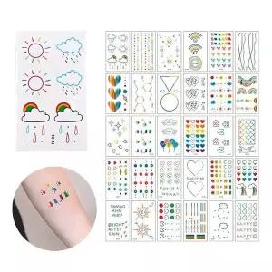 타투스티커 C SET (30P) 타투 문신 패션타투 타투필름 헤나 (WE3CCA0)