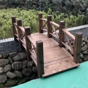 정원 구름다리 빈티지 산책로 꾸미기 호수 레트로