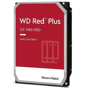 웨스턴 디지털 6TB WD 레드 플러스 NAS 내장 하드 드라이브 HDD - 5400RPM SATA 6GB/S CMR 256MB 캐시 3.5인치 -WD60EPX