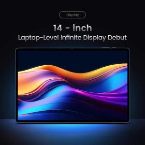 Teclast T70 태블릿 2025 14인치 FHD 안드로이드 15 MTK Helio G99 8GB(가상 12GB 포함) 256GB 10000mAh 배