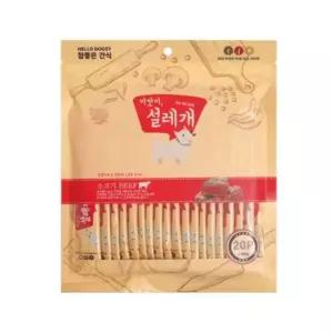 설레개 소고기 20개입 개츄르 강아지사탕 강아지짜먹는간식 강아지죽 (WECB215)