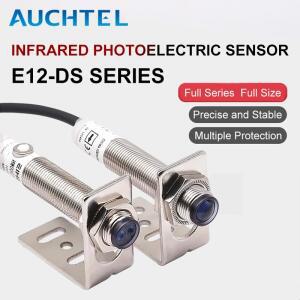 AUCHTEL M12 확산 반사 집열판전 스위치 E12-DS20/R1/T5 적외선 센서 NPN/PNP 3선식 장거리 조절 가능