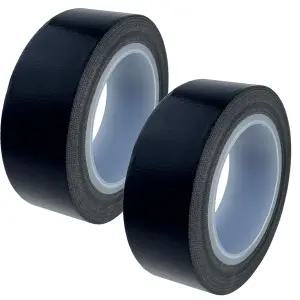 ZXTDBMBB 2Pcs 블랙 PTFE 테프론 고내열 배기 테이프 전체 길이 66피트 너비 0.75인치