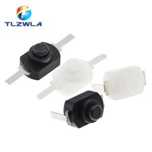 10PCS 12x8MM DC 30V 1A On Off 전기 토치 1208YD 자동 잠금에 대 한 미니 푸시 버튼 스위치