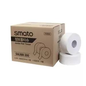 국산 점보롤티슈 95mmx300m 2겹 16롤(1box) 화장실 학교 (WA18C96)