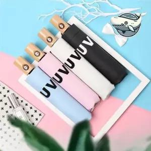 원터치 튼튼한 자동 양우산 세련된 삼단 접이식 3단우산