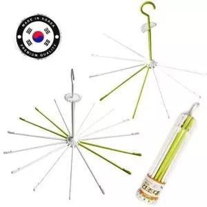 국산 원형 반달형 빨래건조대 1인가구 세탁물 빨래 (W73825E)