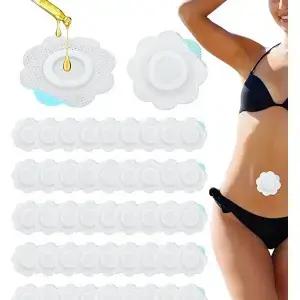 일회용 피마자유 배꼽 패치 자가 점착 붕대 스펀레이스 천 스티커