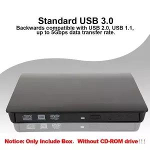 드라이브 인클로저 5Gbps 12.7mm USB 3.0 SATA 외부 DVD CD-ROM RW 플레이어 노트북 데스크탑 용 광학