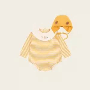 [보리보리/오가닉맘]오가닉맘 카라밤긴소바디수트(MJFLQS02)