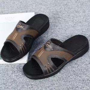 남자신발 여름 사무실슬리퍼 실내화 데일리 고무슬리퍼 남자쪼리 남자블로퍼 (WA2F97B)