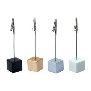 4Pcs 메모 클립 홀더, 사무실 가정용 악어 걸쇠 그림 카드 종이 노트 클립, 책상용 스탠드, 홀더