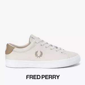 프레드페리 2024 SS 여성 단화형 스니커즈 Lottie Textured Leather SFPF2417319V372525744