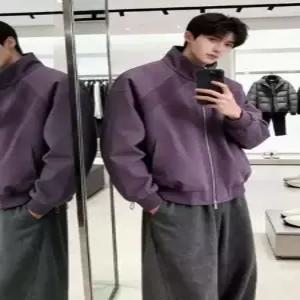 봄가을 차이나 쇼트 상의 점퍼 야구복 항공 남친 가을 DUCHI3