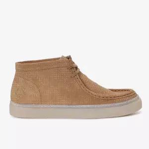 프레드페리 FRED PERRY 남성 그리드 스웨이드 도슨 미드탑 슈즈 Dawson Mid Grid Suede SFPM23363056442523