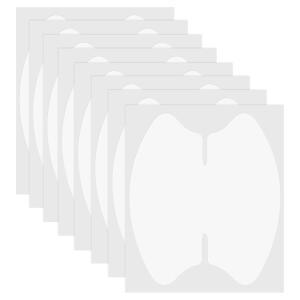 MTRPS 8PCS 자동차 도어 핸들 보호기, 방수 스크래치 방지 필름 투명 보이지 않는 자동 볼 스티커, 대부분의 차량용 비표시 자가 접착 컵 가드(8PCS)